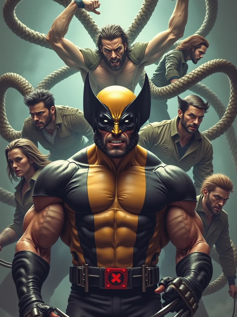 Wolverine paint style 8k