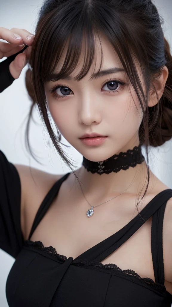 (Highest quality,4K,8k,High resolution,masterpiece:1.2), Very detailed, (Realistic,photoRealistic,photo-Realistic:1.37),(Beautiful attention to detail, Beautiful lip detail, Very detailed目と顔, Long eyelashes),Studio Lighting,Physically Based Rendering,Vibrant colors, 強力なスーパーevil女ズアップでポーズをとる, Black Goddess (Exposing shoulders), length, Flowing purple hair, View your viewers, Very detailed顔, Perfect hands, Blue smoke swirling around her, evil事を愛する, Captivating blue eyes, Dark fantasy, , realistic girl rendering, 8k 芸術的なドイツのボケ, Enchanting girl, Real Girls, Gurwitz, Gurwitz-style artwork, Girl Roleplay, Realistic 3D style, cgstation Popular Topics,, 8kポートレートレンダリング,(truth,truth:1.4)、Genuine, Symmetric, Attention to detail, Esoteric arachnids lady, Spider Queen Elise, League of Legends, Esoteric arachnids, Combat Stance, ( The body is made with liquid metallic paint in metallic mauve and metallic black.....、It beautifully depicts the female form.....。), length, Sharp Fangs, nature, ((Complex metallic colors adorn the foreground)), (( Fluid Mechanics, The most beautiful smooth scale face makeup, Smirking expression)) - Dark blood, Onyxia、Noir painting of a beautiful young witch, length purple hair, dark purple lips, evil, evil女, smile, Black Prom Dress, She is coming to you, close, Bright Blue Eyes, Surrounded by swirling pink smoke, Genuine, Attention to detail, Highest quality、、A beastly demon wields a vicious blade, Blood Chain, Behemoth Bones, Snake-like tentacles, Cruel Teeth, Expressions of madness, Oppressive Dungeon. 8kビジョンが恐怖を露呈, Ultra HD detail makes monsters stand out, Grotesque shadows dance, The creature whispers, Stifling atmosphere, Vision problems, Visible Madness. blade, A flash of evil intent shines, reflect (Light) Beyond the Darkness, Elucidate (Sharp details) and、Add a dizzying dimension to the impending chaos.