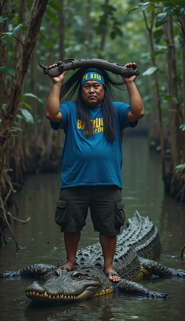 One boy, beard, Glasses, obesity, (expedition), jungle, river, (Canoeing), flow, adventure, nature, Unity, Green Canopy, Animals, Splash, Light of the sun, Foliage, Bird sounds, New discoveries, full body