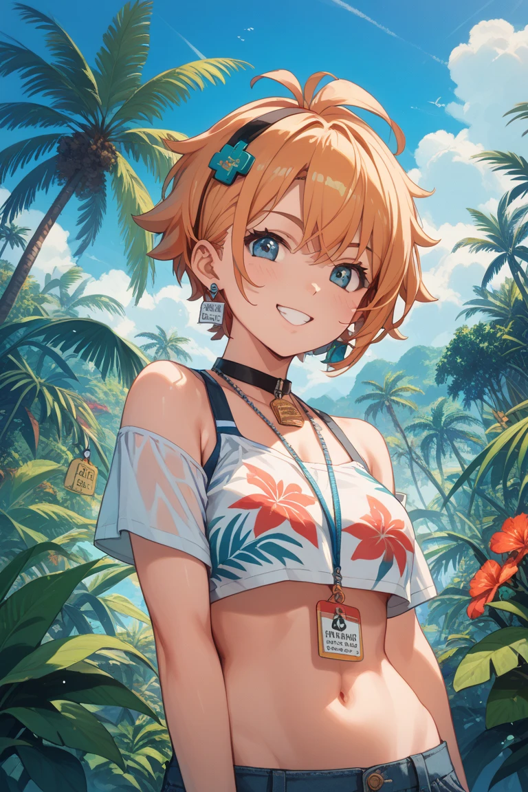 (score_9, score_8_up, score_7_up, score_6_up, score_5_up, score_4_up:1.5), (masterpiece, bestquality, very aesthetic, absurdres, newest, ai-generated), (anime screencap, illustration:1.3), (human forcus, 1girl, fullbody:1.2), (looking at viewer, front view, Contrapposto pose), (sitting, wariza), (blue sky, picnic, flower garden), (Post-production, Raytracing, Ambient Occlusion, Bloom, Chromatic Aberration, Lens Flare, Depth of Field, Global Illumination, Reflection), (cinematic lighting), (shiny Specular, shiny highlights, Dispersion high light, prism high light), (SLR shot, wide angle lens, dynamic perspective, bokeh, dynamic angle, dynamic idol shot, depth of field, glowing bokeh light, emotional atmosphere), (Transparent hair, shiny skin, shiny body, shiny hair, oily skin, oily body, oily hair, glowing eyes, sweaty, steam, heat, shame, blush), (fullbody costumes, Casual clothes, short pants, pants thong, shirt), (Smiling happily, Well-behaved, pure), (Artoria Pendragon (Lancer) \(fate grand order\)),