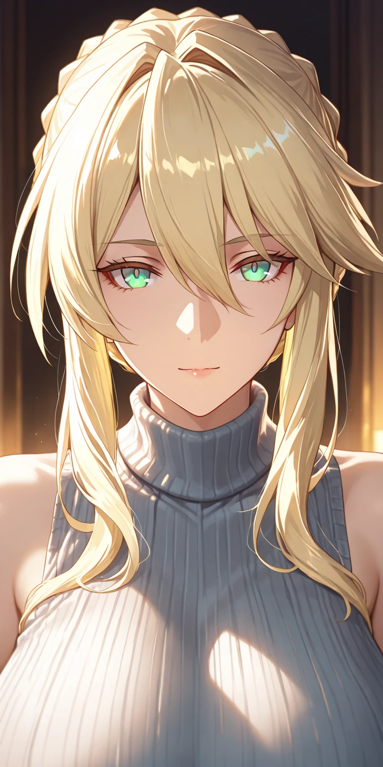 Immerse yourself in the elegance and sophistication of a beautiful blonde girl with captivating sparkling green eyes. Utilizing 3D technology and Octane rendering at 8K resolution、Her detailed face is rendered in a hyper-realistic way。. Exquisite sharp details and smooth rendering style, Combined with film studio lighting, It will make this work of art a true masterpiece.. We hope ArtStation will become a trendsetter in the digital art community.、Get ready to turn heads.