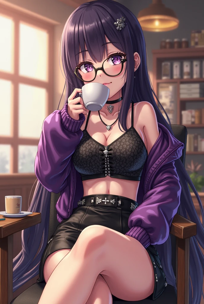 there is a cartoon picture of a woman in a fishnet outfit, thighs close up, wearing fishnets, thicc, thighs!!!!!!, fishnet clothes, very sexy outfit, tights skin, tight attire, sexy outfit, by :5 sexy: 7, detailed legs looming over you, thighs!!!, wearing black tight clothing, exposed thighs!!!, bottom body close up