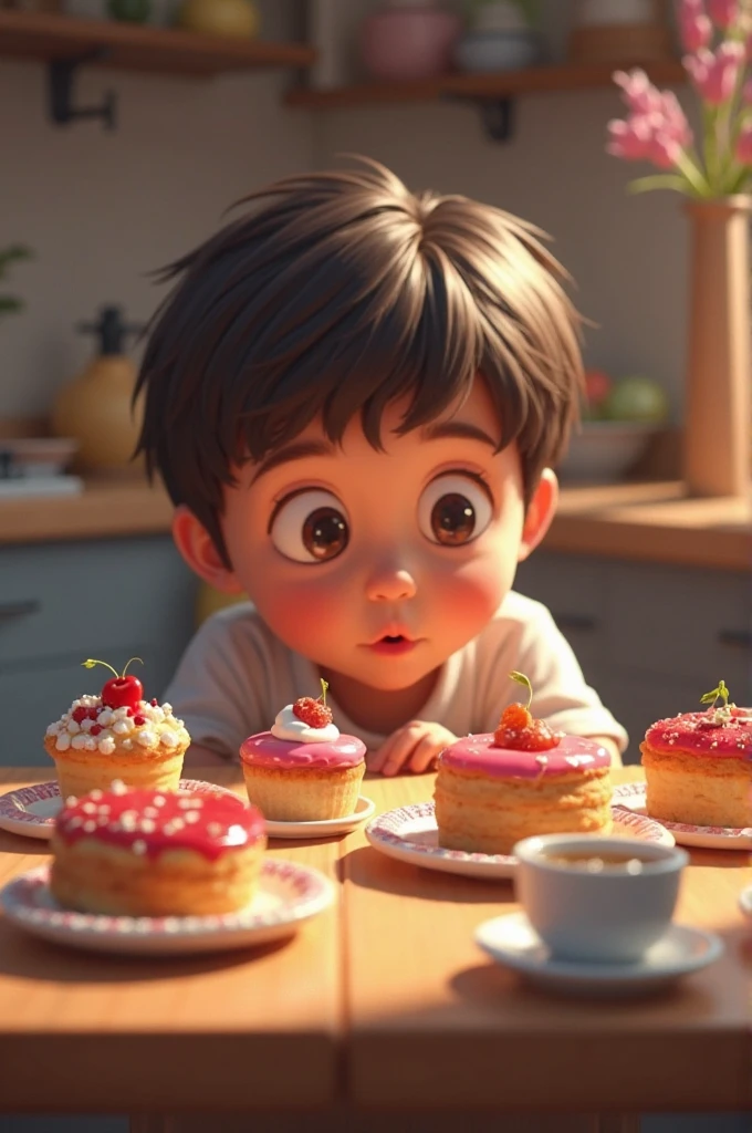 A child crying for candy

