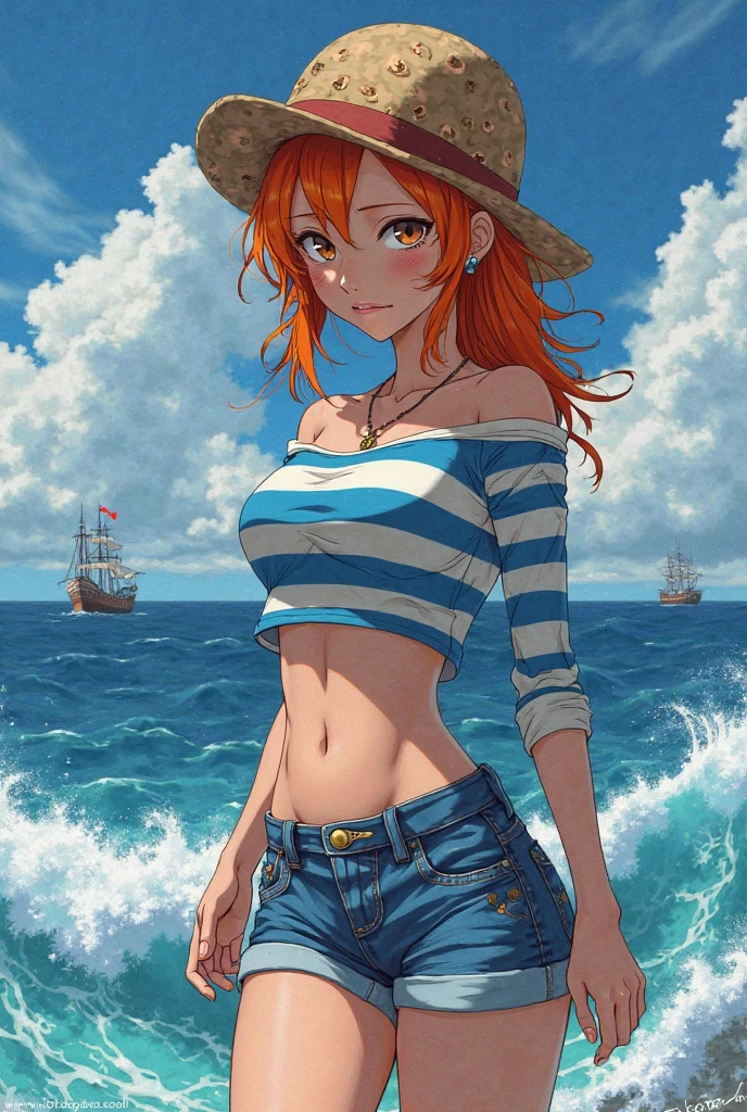 Nami de one piece nua
