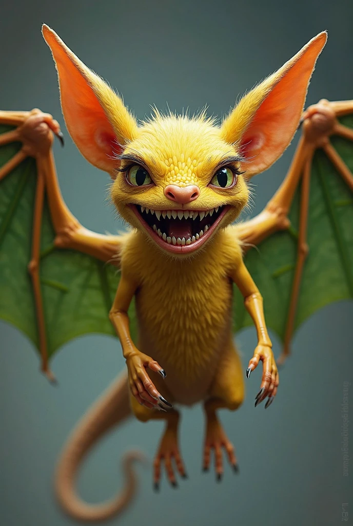 (((Extreme close-up strange creatures Critters merged with a Gremlins front images color images Splash)))