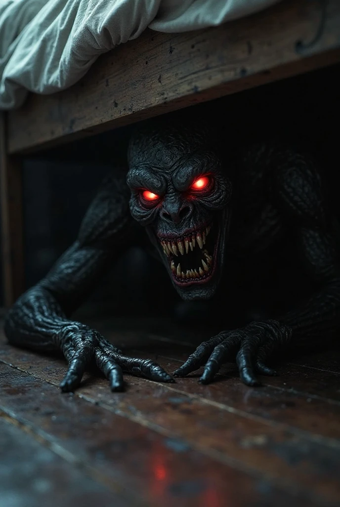 A monster under the bed,HORROR AND TERROR