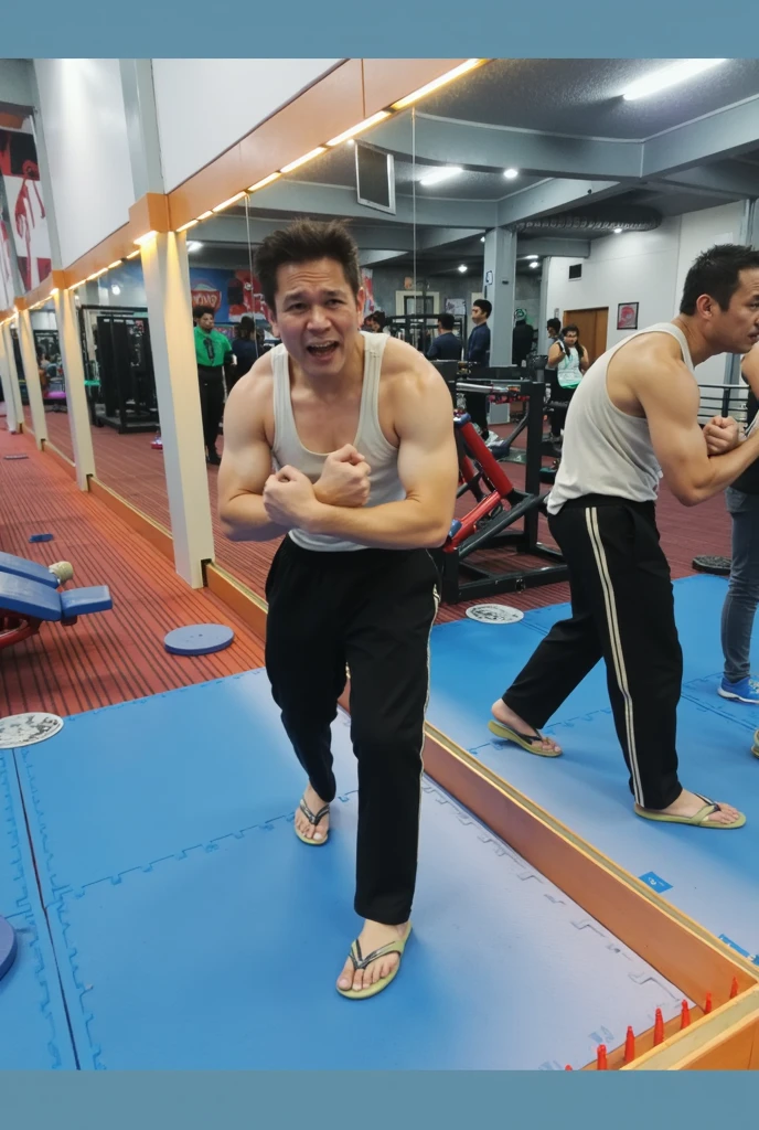 Malay handsome21years man, Red sock,focus feet,kidnapped,feet tickled by hands, back tickling, tickling by hands, abondon warehouse background , tickle grab, armpit grab, ribs grab, feet grab, ticklish