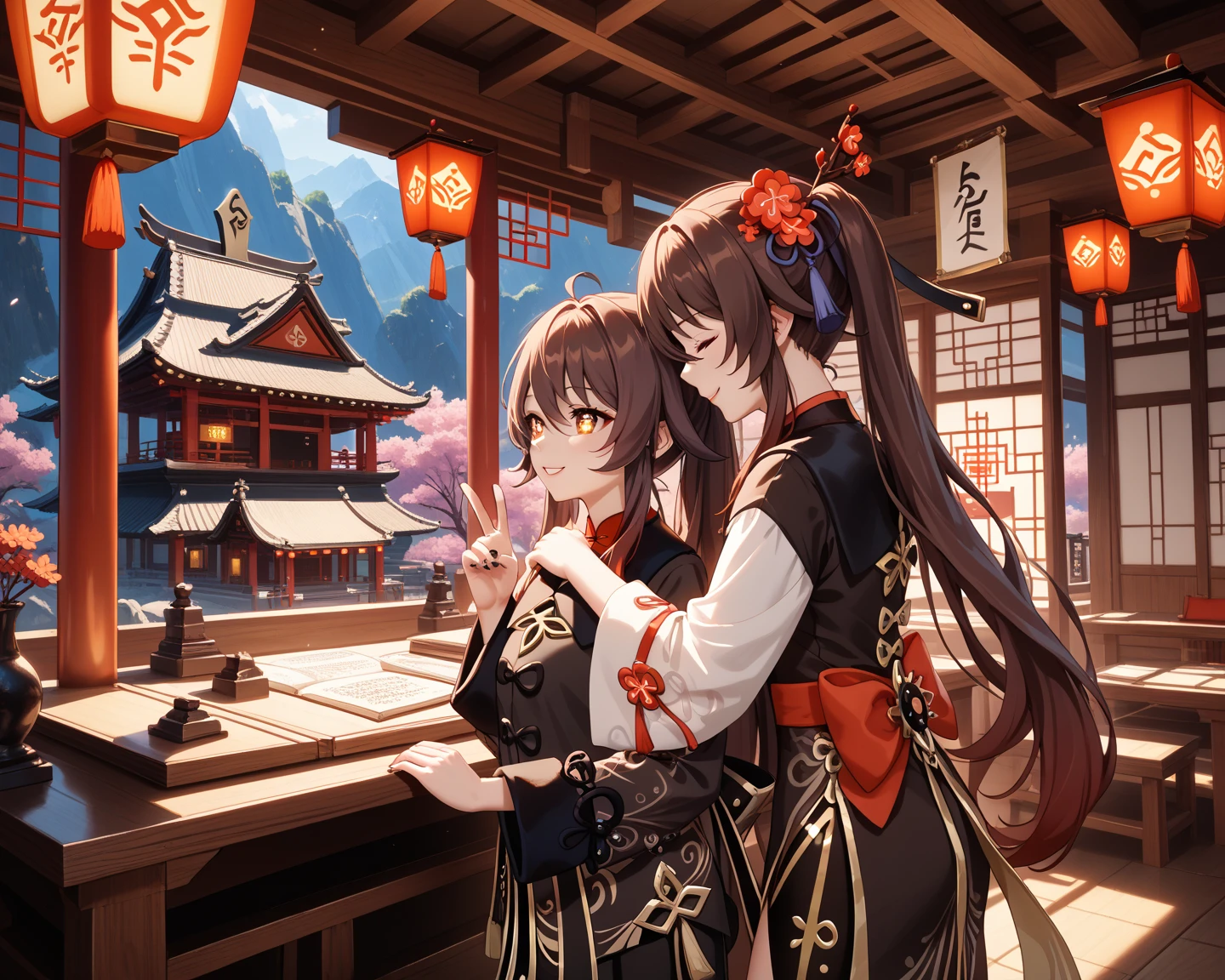 【Core Concepts】The magnificence of a powerful and charming mage in sexy lingerie、High-quality masterpiece。



【Role description】The mage has a delicate and beautiful face，A pair of striking pink and white eyes and a stylish short hair。Their body shape is well proportioned，Long and elegant legs。



[environment/background]法师站在宁静的白色background下，A fantasy landscape surrounded by a lush pink-themed city，tall trees，sunny。



[Style and atmosphere]This scene exudes a charming atmosphere，With a touch of elegance and whimsy，Reflected《Final Fantasy XIV》Unique style of the universe。



[Composition]The Master is depicted as a full-body standing portrait，Composition突出了他们令人印象深刻的身材，and the intricate details of their gorgeous lace see-through lingerie and sunshine-themed accessories。



[Details and decoration]The mage&#39;s underwear features delicate floral and sun prints，而background则装饰着鲜艳的粉红色、Lush foliage and warm sunshine。



[Technical specifications]This artwork is of the highest quality，Meticulous attention to detail，Realism and fantasy elements blend seamlessly，Created something truly amazing、A visually stunning masterpiece。