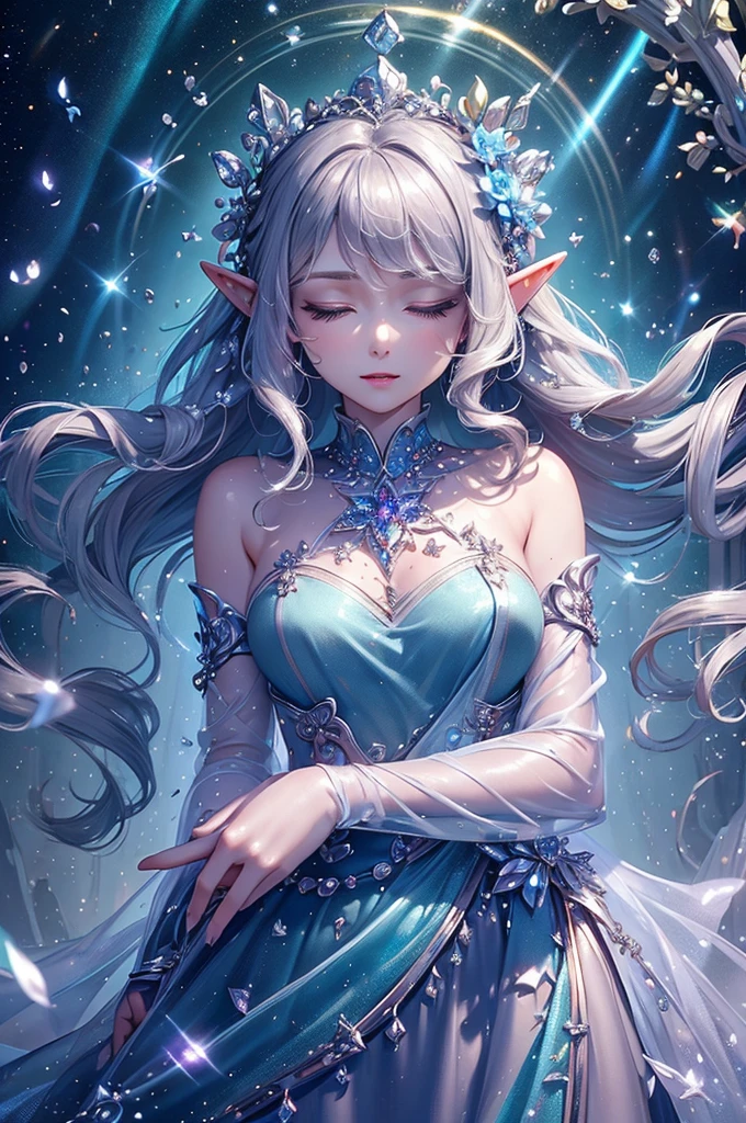 (Best quality,4K,a high resolution,ultra detailed,realistic:1.37),bright colors,Sun Ray,rays of light,bergamot,White flowers,beautiful girl,exquisite features,loose hair,A serene expression,garden furnishings,Exquisite dress,soft sunlight,gentle breeze,Cheerful atmosphere,Backlit stage,A hint of a smile,ethereal glowing,Fresh in the morning,long shadows,harmony of nature,subtle thoughts,natural beauty,Shimmering dew drops,clear details,Tranquility and tranquility,Superior Ingredients,Come to the branch,whispering leaves,Petals for aromatherapy,with glowing light,Sparkling glare,subtle shadows,soft focus,sublime beauty,Whisper natural,fantastic atmosphere,Illuminated background.