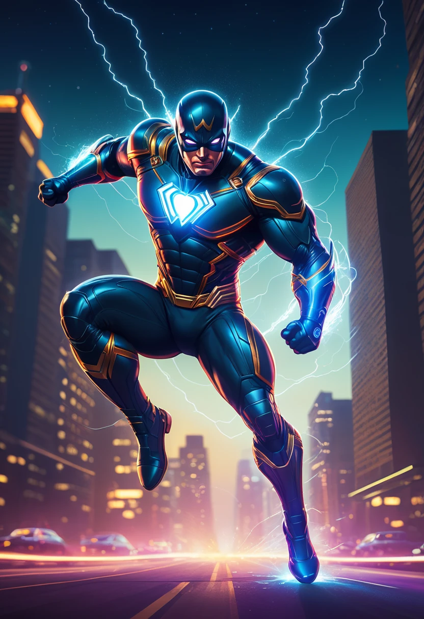 full body, Ultra Instinct Goku, with batman/Spiderman costume, magic aura furiously circulating around his body, luminous white hair, silver eyes, looking at the viewer, mouth closed, fighting stance, in a completely destroyed city, correct anatomy, anime, masterpiece, anatomically correct, UHD, 16k, high quality, high quality, best quality, high details, UHD