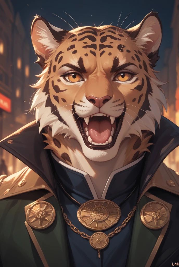 there is a cartoon tiger, pov furry art, furry chest, fluffy chest, furry art!!!, thick furry neck and chest fluff, furry body, furry art, very very beautiful furry art, furry character, furry anime, commission for high res, fursona furry art commission, furry fursona, nj5furry, oscarfn