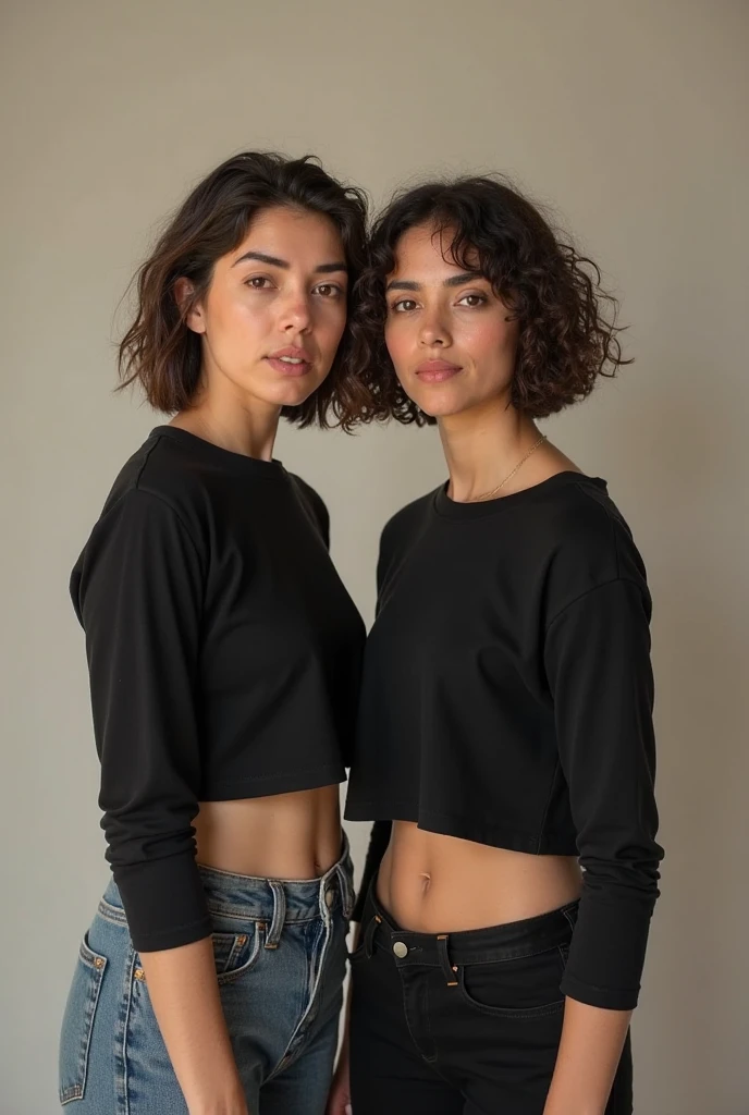 body photo, beautiful detailed, cute face, short, mexican teen, slightly chubby, short black hair, black hair over one eye, long sleeve plain T-shirt, long pants, fat wide hips, solo, 