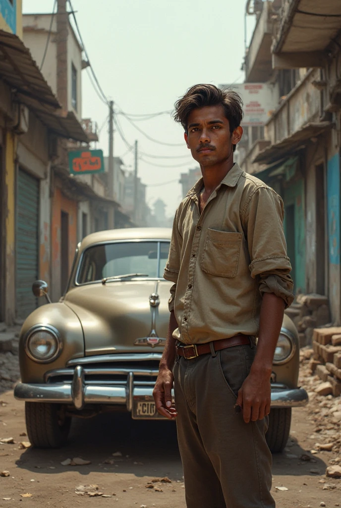A boy sited in raj gaddi and background name jaimin