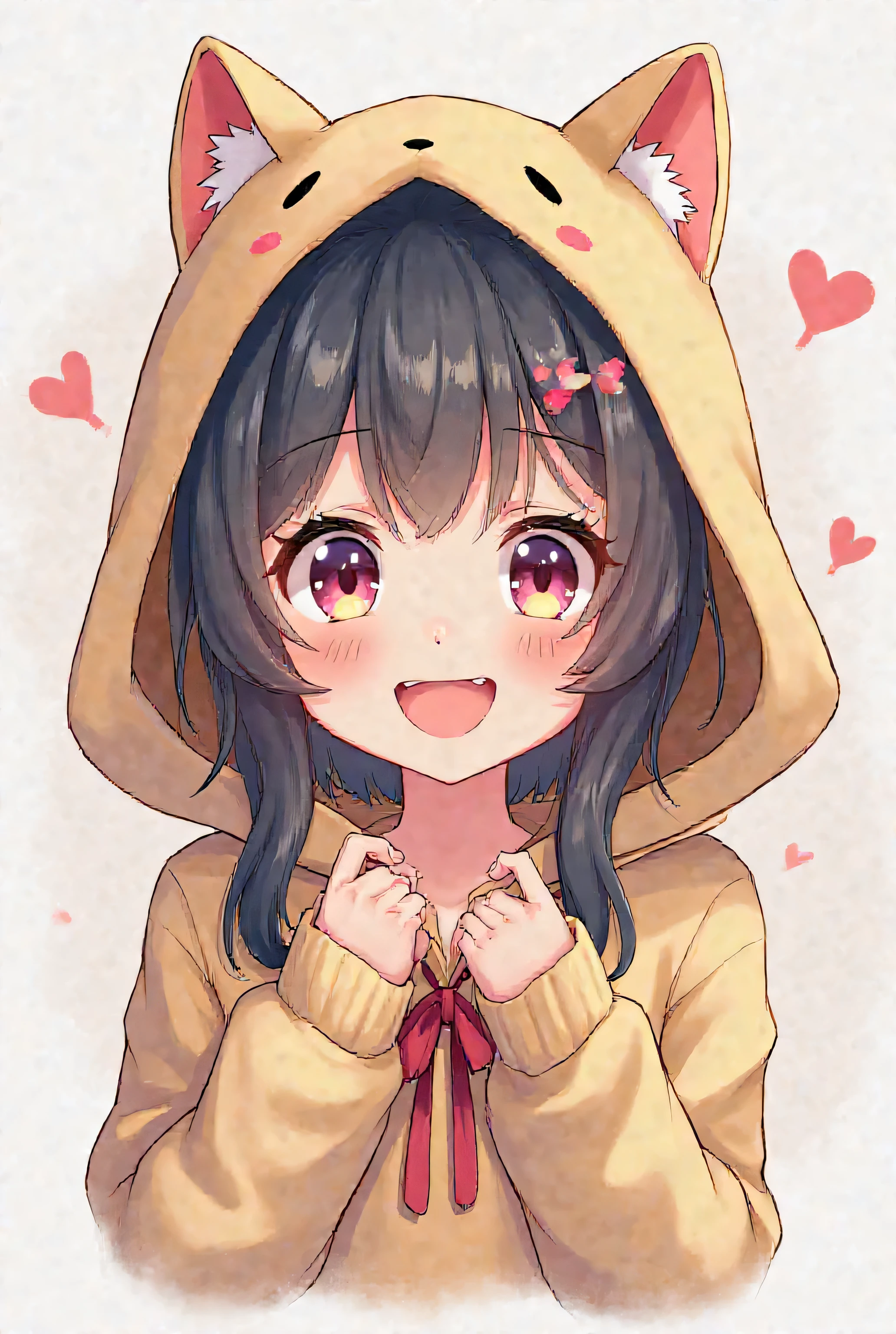Name : Asel Deniz
Age: 19
Irk: Human
occupation: student
Smile, Anime Style, Animal Hood, Lineup, Cat Ears, High Resolution,