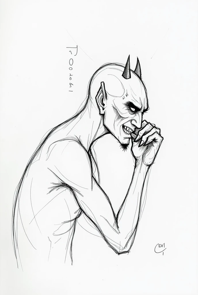 drawing of a man, holding the moon in his hand, Digital sketch, Smooth drawing, quick sketch, mostly shades of gray, Sketch, The moon is behind him, conceptual part, line sketch, drawn in photoshop, inspired by Glen Keane, our species, ink digital, Heavy gesture in close-up style, intense line art, Black and white sketch, distorted posture