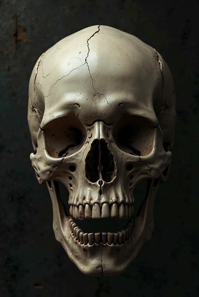 MODELSHOOT STYLE, ANALOG STYLE,wide shot, realistic, 8k resolution, hyperdetailed, highly detailed, real life, studio lighting, high quality, photo, wide landscape, bones out, rotten skull, full body, a demon from the nightmares screaming at the camera