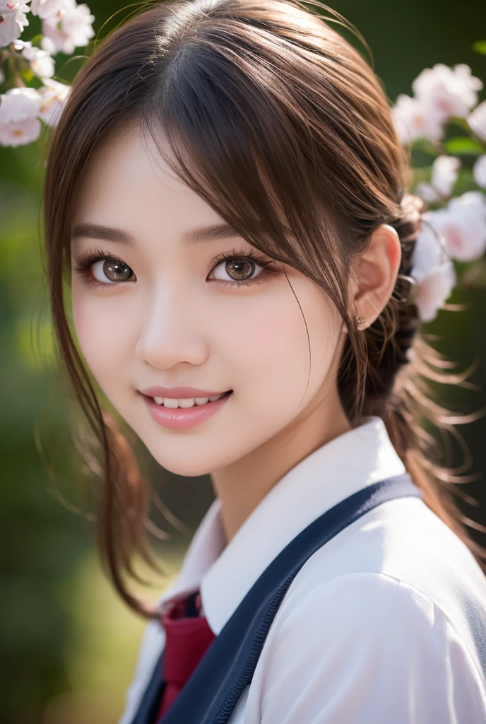 An innocent 20-year-old girl、((Pink nurse uniform, Little nurse hat in pink、Dramatic Pose)),smile,Long Hair,nature Park、RAW Photos, (8K、Highest quality、masterpiece:1.2)、(Intricate details:1.4)、(Realistic:1.4)、Octane Rendering、Complex 3D rendering with ultra-detail, Studio Soft Light, Rim Light, Crisp details, Super detailed, Realistic skin texture, detailed aspects, Beautiful details in the eyes, Highly detailed CG Unity 16k wallpaper, Compensate, (Detailed Background:1.2), Glowing Skin, whole body、Cleavage,((Leaning forward、Top view))