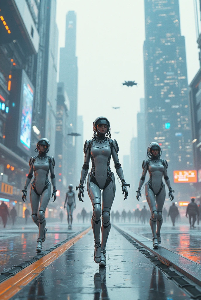 Create an image about technology in the future