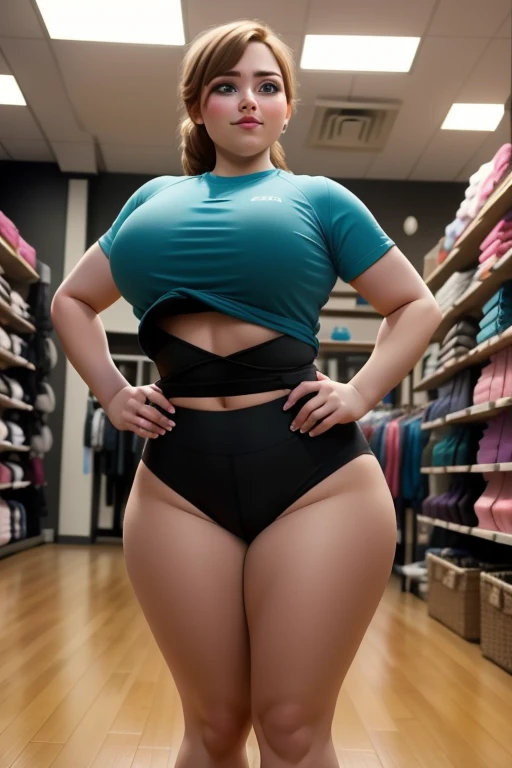 Extremely high, Strong, Busty and sexy beauty,full body shot shot,((Clothes Damaged)),((extremely hyper,Oversized exaggerated,Elongated waist,Exaggerated huge fat buttocks,Particularly large buttocks,Thick stature,thick hips,Extra long thick legs,Particularly thick legs,Thick legs,))(((Shy))),(((legs separated))),((Sports bra)),(shorter pants),(athletic sneakers),full body shot shot,ultra - detailed,Works of masters,Highest image quality,8K分辨率,(exquisitedetails),(((Extreme color))),Beautiful eyes((two sides up)),(Detailed engraving of the picture part),White stockings strangle,((white super long hair,Untidy),full body shot shot。