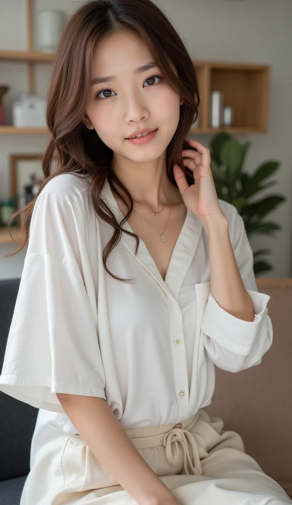 (8K、Raw photography、top-quality、masterpiece:1.2)、high-definition RAW color photography、professional photograpy、(realisitic、photoRealstic:1.37)、ciinematic light、1girl in、A smile、Nurse、Upper body close-up、Overflowing breasts、爆乳、huge-breasted:2.0、hospitals、nurse's outfit、Breasts overflowing from clothes、Sexy Nurse、Heavy makeup