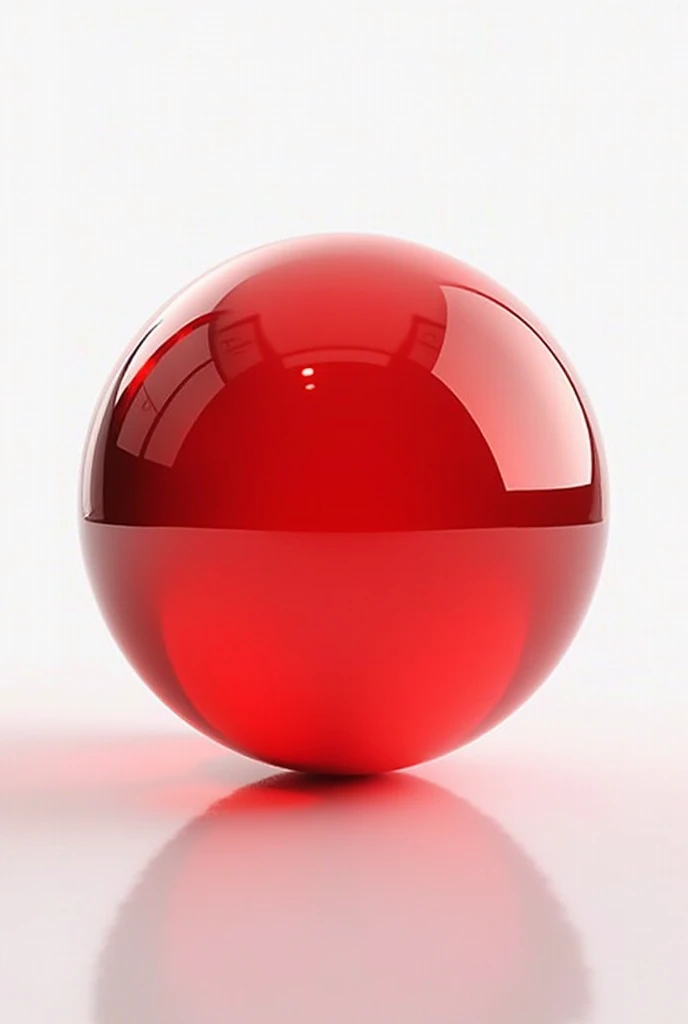 Red ball white bg
