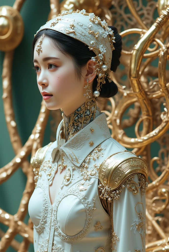 full body, standing,
detailed skin texture, detailed cloth texture,  beautiful detailed face, detailed background,beautiful detailed face,
inside a palace,
masterpiece, best quality, ultra detailed, 8k, intricate details, film grain, looking at viewer, 1girl