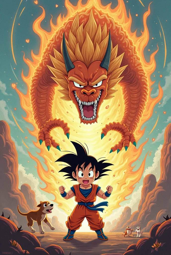Reincarnated into dragon ball fanfic illustration