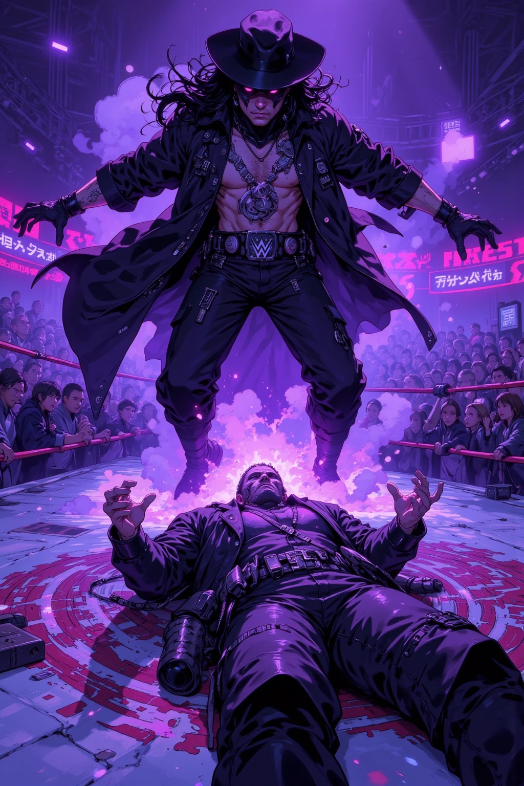 Undertaker Rope A Hero Landing