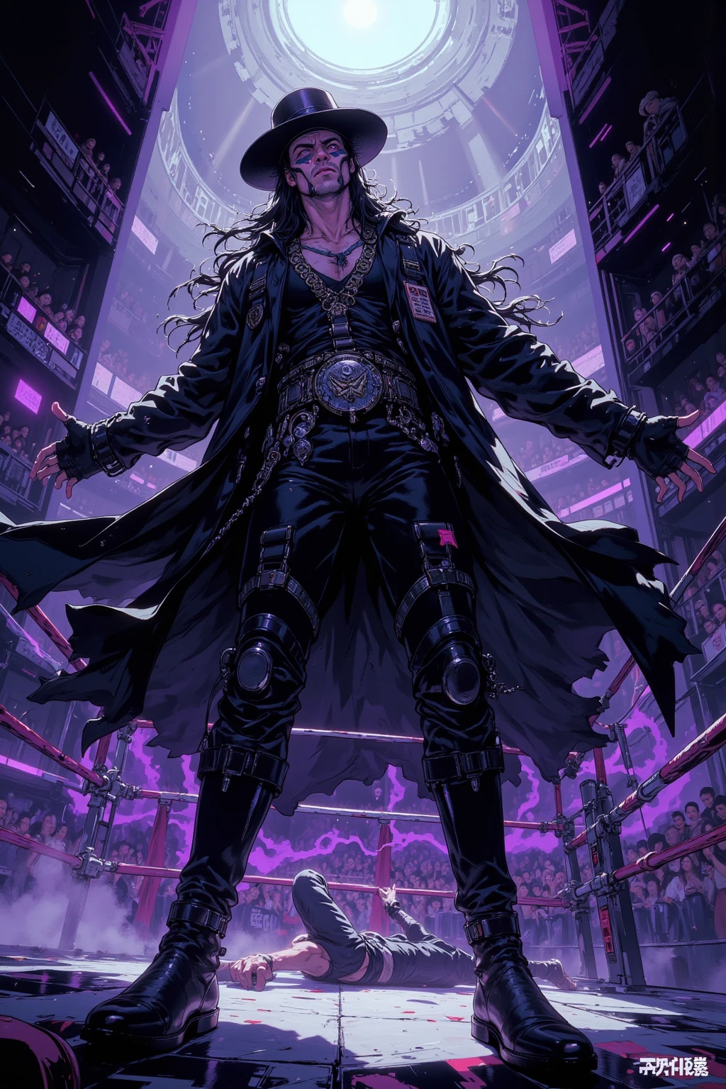 Undertaker Rope A Hero Landing