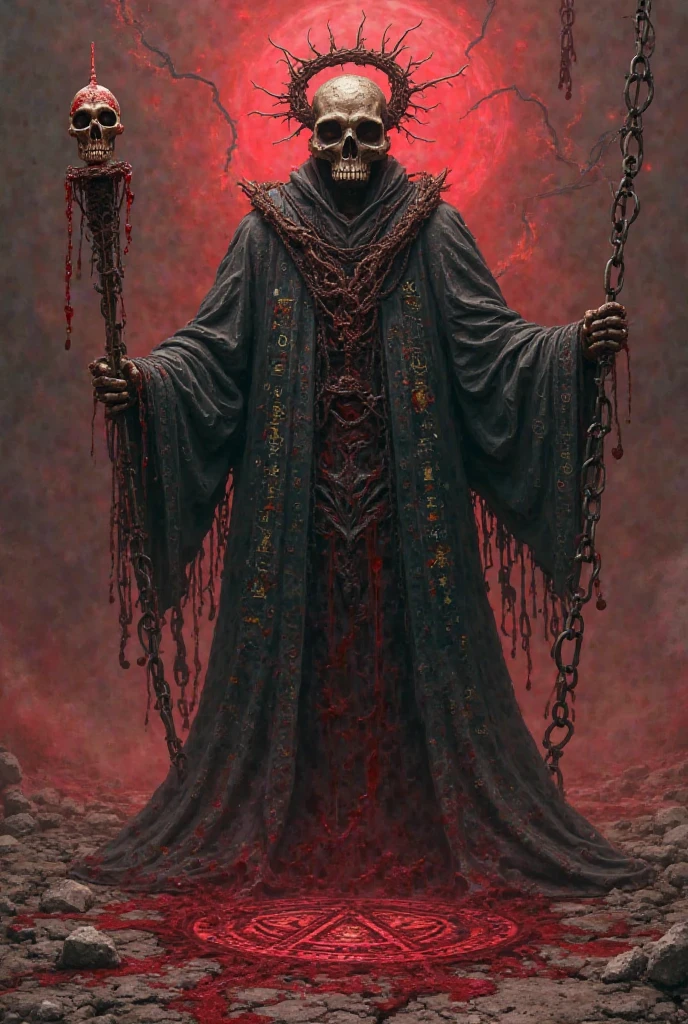 a man wearing long cap, darkness, death, hell <lora:add_detail:1> <lora:DART-10:1>