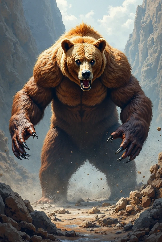 Scorpion and bear terrible hybrid