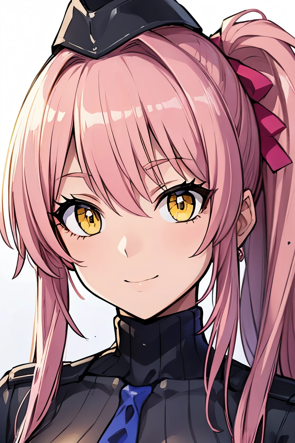 masterpiece, highest quality, (highest quality), (best illustrations), 8k,face close up,on the bed, {{{masterpiece}}}, {{{best quality}}}, {{Super detailed}}, {{very delicate and beautiful}},smile,DOLLSUIT,{{{best quality}}}, {{Super detailed}}, masterpiece, highest quality, (highest quality), (best illustrations), 8k,{{{masterpiece}}}, {{{best quality}}}, {{Super detailed}}, {{{best quality}}}, {{Super detailed}}, face close up, mika jougasaki, hair bow, long hair, pink hair, (yellow eyes:1.5), ponytail, hair ribbon,