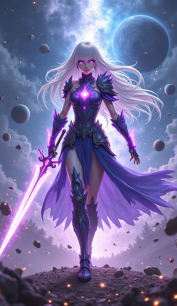 seyzu haruchiyo holding a pink sword