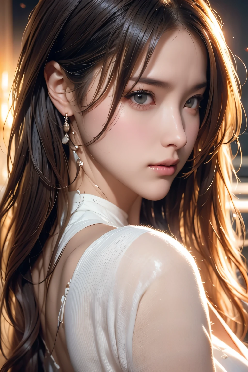 style, Neuropunk face closeup portrait (((SKS people々))), smooth soft skin , Big dreamy eyes, Beautiful intricate shades of hair , symmetrical , Anime big eyes, soft lighting, detailed faces, Works by Makoto Xin Haicheng , Stanley Arthham Lau , Wow, Loss or draw, Concept Art, digital painting , camera