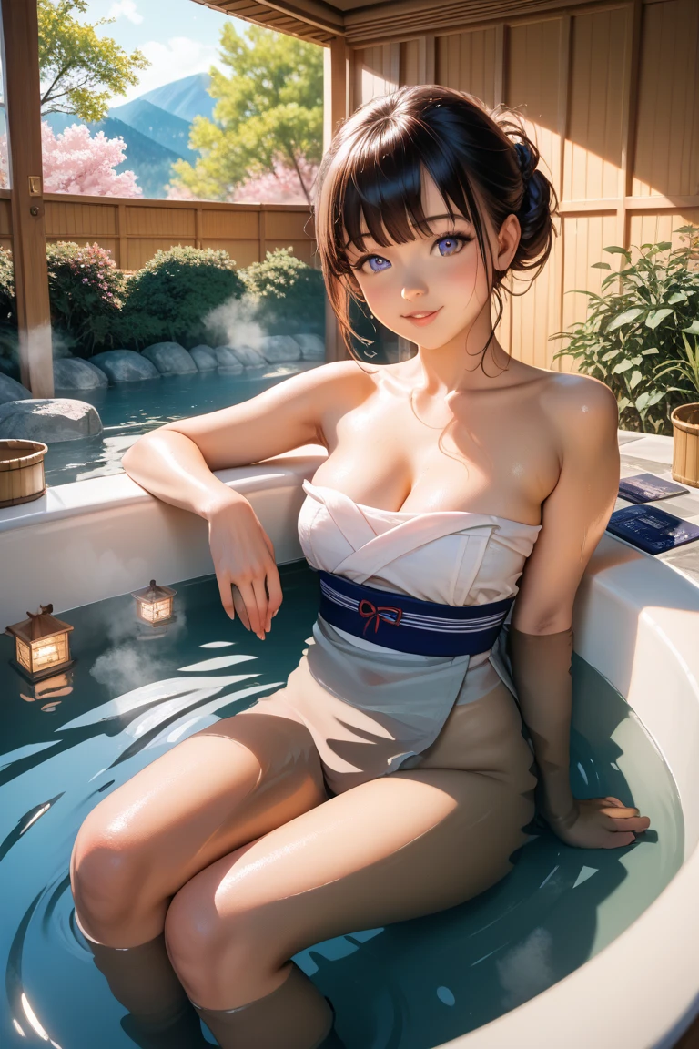More hot water。breasts are small