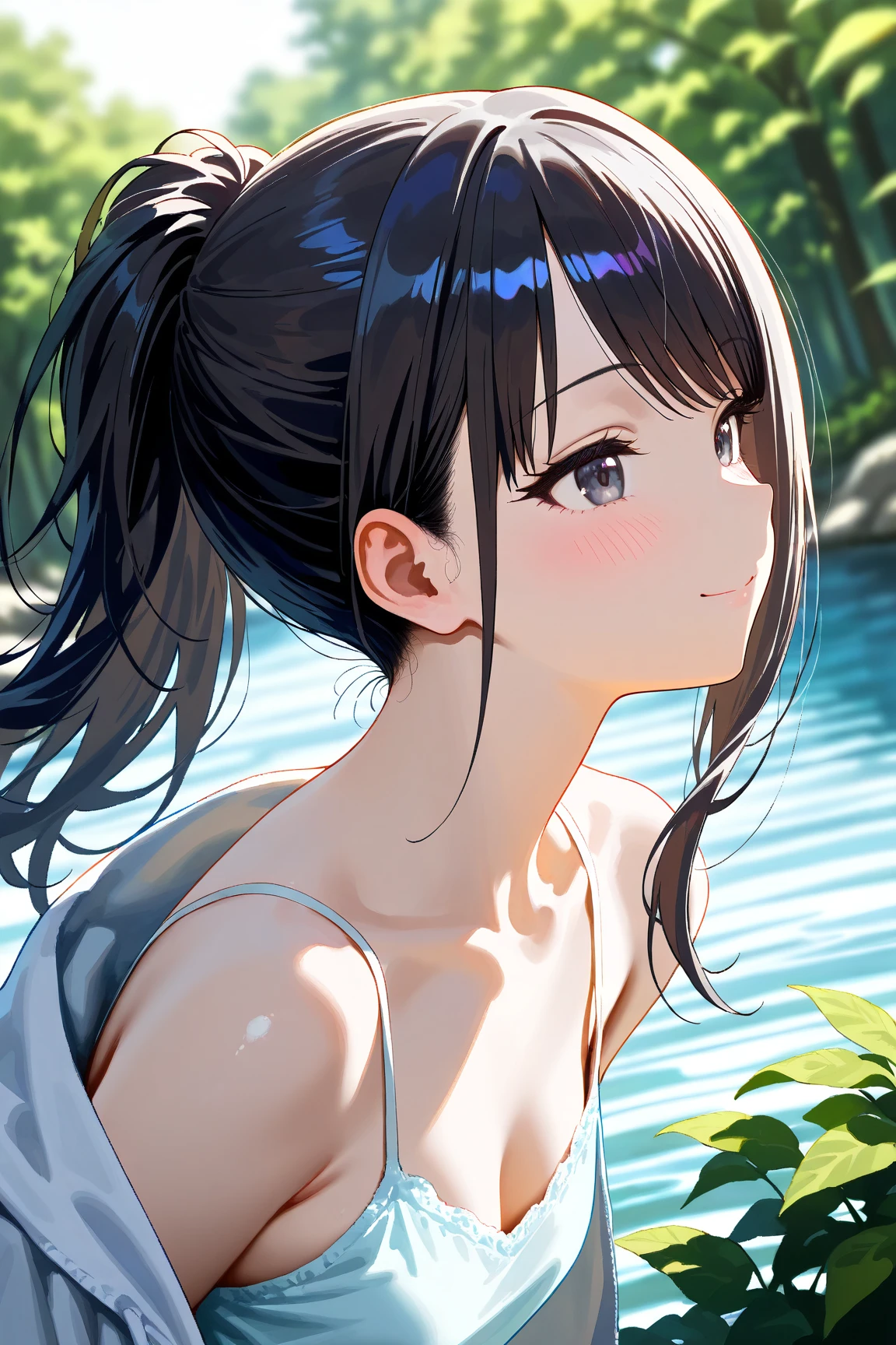 hight resolution、Drawing the whole body、full bodyesbian、Whole body、
One beautiful young woman、
(Soft Saturation:1.3)、(light skinned:1.2)、
(hyper detailed background、细致背景)、bokeh dof、
Romper,Portrait of smiling girl。When viewed from the front、The composition is symmetrical。
Look straight at you with serious eyes、Romper,((Blue-haired)),
(White swimsuit)、(White Bikini)、(School swim wear),middlebreasts、
strong lights、front lit、
(teen ager:1.3)、(cowboy shot:1.2)、break
Angle from the front、
Looks warm with steam
「Hot springs in the deep forest。Silence spreads around you、lots of trees々Swaying in the wind。Hot spring water gushes softly on the surface of the water.、Warmth that envelops the whole body。Soak slowly in hot water、While feeling the effect of a pleasant hot spring、Take a deep breath。The breeze and birdsong rings in your ears、Surrounded by the sounds of nature、Relaxing。Without thinking、Just surrender to the blessings of the hot springs、Heal the mind and body.。」
wakame、wakame、wakame、wakame、wakame、wakame、wakame、