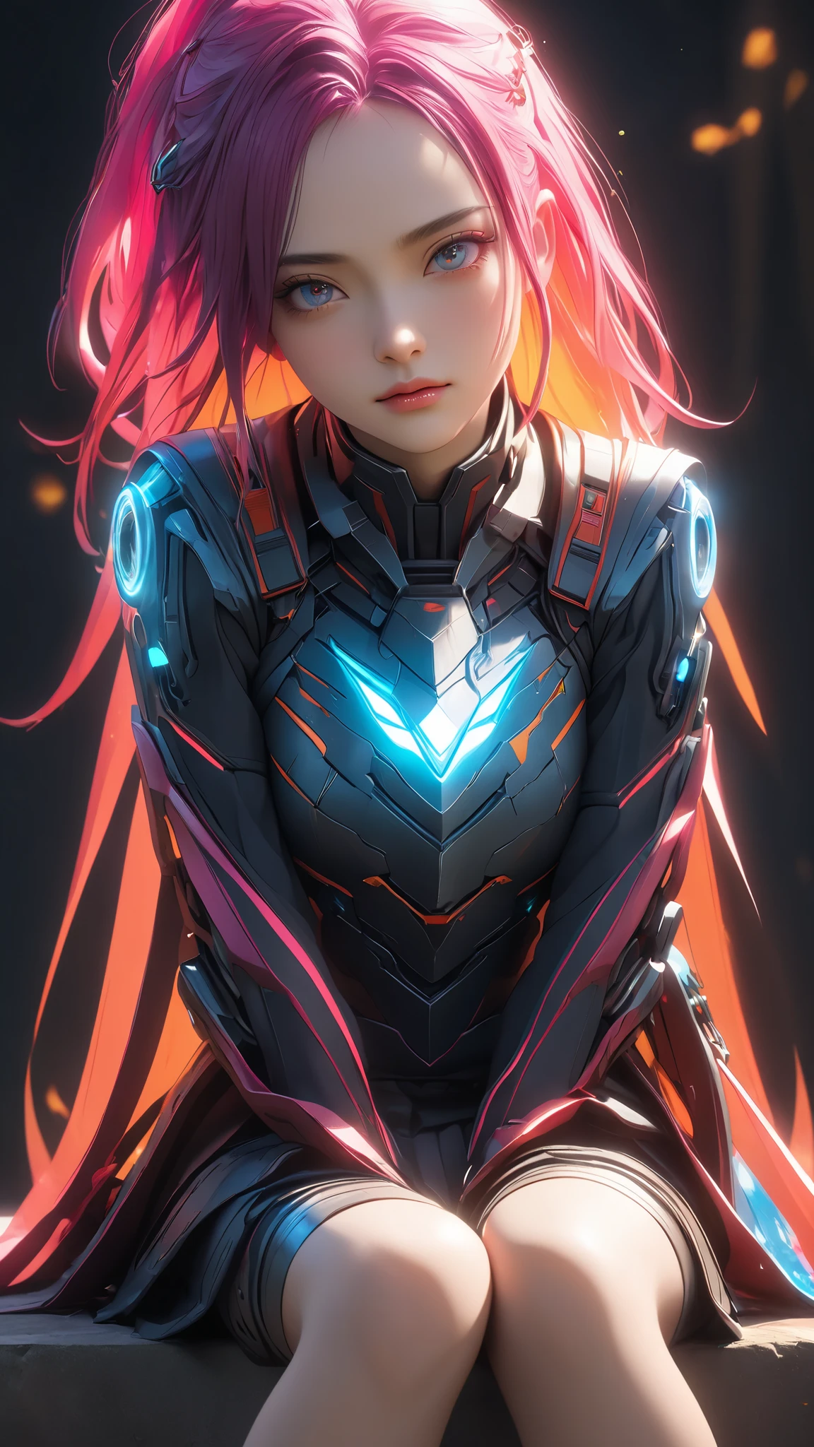 masterpiece、high quality、High Resolution、High Resolution、Portrait、(( Fenboy))、 beautiful face、exhaustiveなexhaustive、 Absurd Details, best light, sharp, sharp image, ultimate,exhaustive, extremely exhaustive、Dense Alien Jungle , Beautiful Effects, bright colors, neon、 Bondage 、超A high resolution 、octane rendering、Portrait、 realistic textured face and skin、perfect anatomy、 CGSoation Trends 、 SLR during homework、Original photo、photorealistic:1.4、Realistic 3D CGI 、Realistic Digital Art、 realistic face:1.5、Knee、upper body、full body、Sitting with legs apart、 Astaroto 、