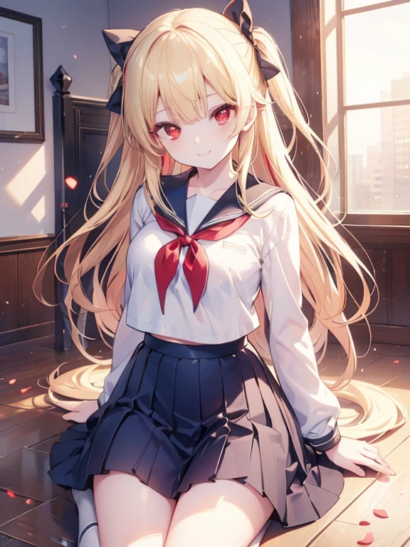 Highly detailed CG Unity 8k wallpaper, best quality, highly detailed, masterpiece, Highly detailed cute girl, 18 years old, (((lifting skirt by herself))), (lifting by herself), dynamic angles, sexy pose, blush, lips apart, looking at the audience , half body shot, (crowd), (crowded big city)), hair over one eye, immaculate beauty, upscale, less revealing clothing