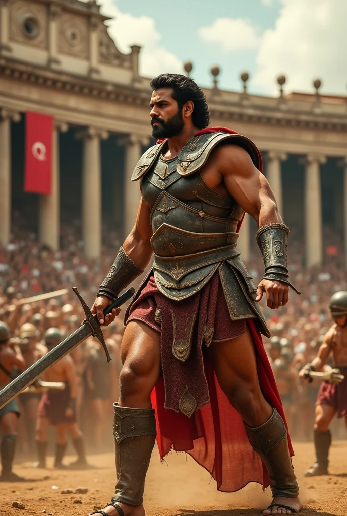 Gigachad gonzalo gubero bobadilla muscular with face of shakira, handsome roman warrior --auto