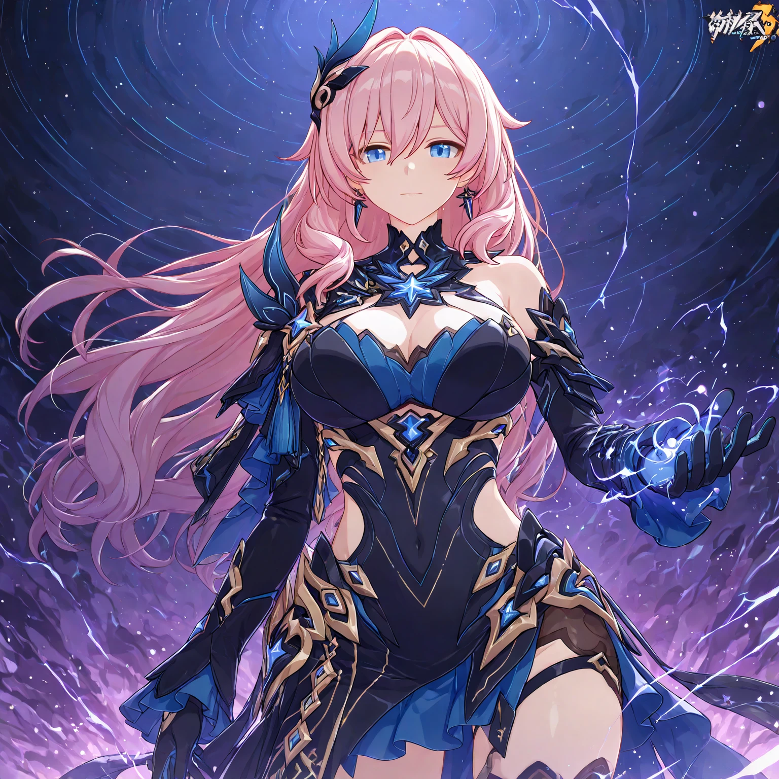 (masutepiece:1.3),(Best Quality:1.2),8K,absurderes,Unity 8K Wall Papper,This is an artistic anime illustration, a masterpiece with delicate lines and soft colors set in a fantasy theme. It features two young, cute, impudent maid girls performing an incredible, heartful attack action, gathering energy in their thighs and swinging from right to upper left. The scene is enveloped in a shining light, creating a dazzling effect, with a background that includes landslides, crimson lightning, blue mist, and fluttering flames, all contributing to a fantastical atmosphere. The colors are soft and understated, yet hundreds of sparkling whites highlight the dramatic action. The beauty of the faces, clothes, accessories, weapons, and armor is enhanced by delicate folds and complex slits, meticulously represented down to the smallest detail. Their eyes are beautifully and cleanly depicted. Every effect, garment, face, and other elements are delicately and beautifully drawn with the greatest effects and details of this century. The focus is on the inner thighs!"