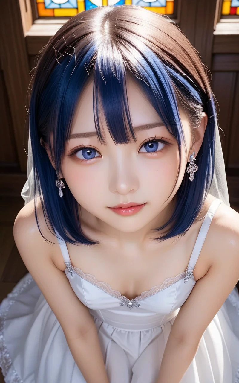 (1 young girl), Anime girl with amazing face and blue eyes, 白衬衫和blue hair, Anime cute art style, Hestia, Anime visual of a cute girl, aqua of konosuba, Produced by Anime Painter Studio, anime grandma, Ayaka original god impact, 动漫the best女孩, cartoon animation, cute anime girl, Gaimoyedre, Anime style 4K, An anime girl eyes, blue eyes, (very beautiful girl), (the bestquality:1.4), (Super detailed), (masterpiece, the best_quality, Super detailed, 8k, ultra high definition, flawless:1.latin blue hair, blue hair，catwoman,, Cat ears, Looking to the future,巨Big deal，Big deal，up,portrait photo，super closeup,face camera，Take photos carefully，Double tail，，European and American women，，Mature