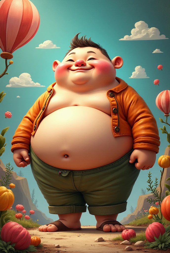 Create image of fat Jimin