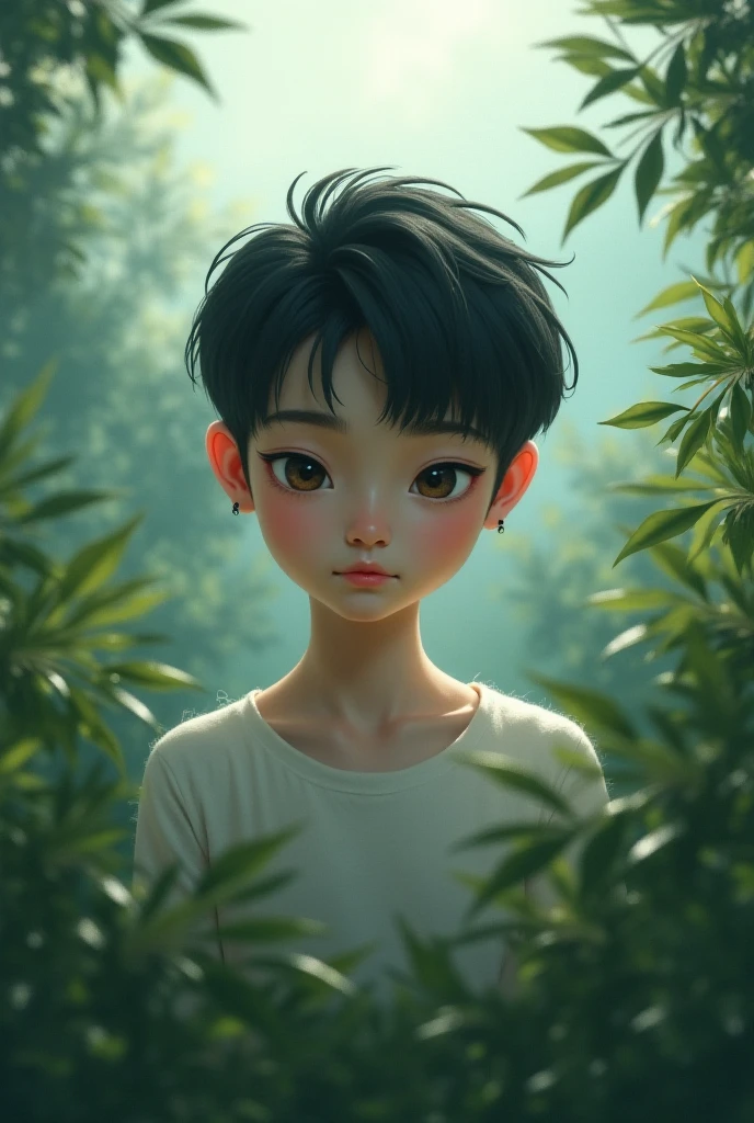 It was a five or six-year-old toddler,He wears an orange short sleeve,Below is a pair of silver-gray shorts,Where he is,It's in the incomparably deep wet rainforest,It is surrounded by a patch of green,But it's not the kind of warm light green, this green,It's so green,It's so dangerously green,The sky is not the usual blue as expected,It was gray and white,The trees in the rainforest are tall enough to shade the sky,Originally, this world without sunlight seemed to loom。Everything is gray,Ten meters away, nothing could be seen。
All of them,Obviously during the day,But it looks extremely eerie,The smell of the air is damp,But there is still a little smell,Bitter,In such a rainforest,There are no cheerful birdsongs,On the contrary,There was the sound of rustling from the grass,There is also a grinding sound of unknown insects that "clang",Sharp and harsh,It's like a metal scratch。There is also the sound of raindrops on the leaves,It fell on the leaves."!A sound,There is a fall on the stake bang!"A sound,There are also dripping into muddy hollows!A sound,It looked like it had just rained。
The young child's eyes were red,The slightly chubby body is constantly shaking,A tear ran down her white cheek,The orange clothes turned a little red from the tears,His chest kept rising and falling,Two bumps kept appearing from his clothes and then disappeared。He clenched his teeth,The fists of both hands were clenched tightly,