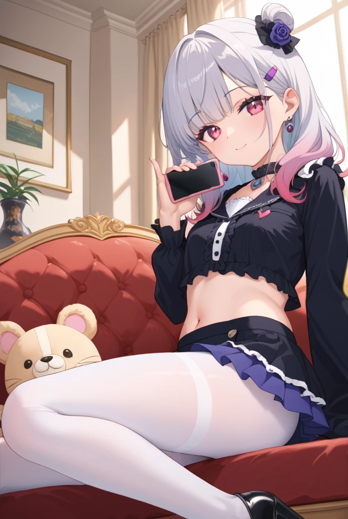 a girl、no shoes,(((((((((Mechanical prosthetics))))))))),silver wolf,cyberpunk,earphone,double tail,Shy,blush、masterpiece、Top image quality、top quality,animal ears,yellow hair,(Black stockings or white stockings )、exquisite eyes、beautiful girl、plump cheeks、ribbon、kawaii、Change、leg rings,take off shoulders,Navel exposed,((cute big breasts)),swimsuit,hairpin,Bangs,Stretch your body,Raise your hands above your head,armpit,close your eyes,Blushed,open mouth,Sweaty,The whole body is soaked,hand mortgage loan,Vaginal opening,do the splits,legs apart,cleavage,Walnut,nacida,ghost,plant,Grapefruit,Care for students,Sticking out tongue,being molested,abuse,tears,Lying in bed, alone, rich and colorful, blue eyes, cyberpunk, city View, moon background, peace sign, earrings, white hair, have, neon lights, beautiful lights, Character focus, CG illustration, broken to pieces, white jacket, 8K resolution, Very detailed, anatomically correct, number, concept art, Clear picture,