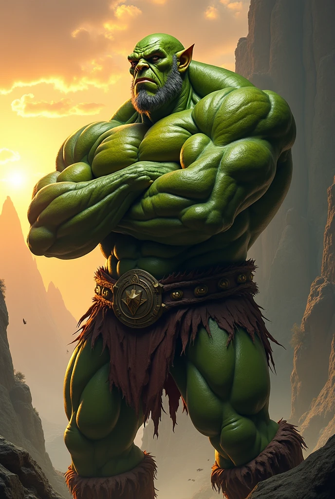 Lord hanuman as hulk