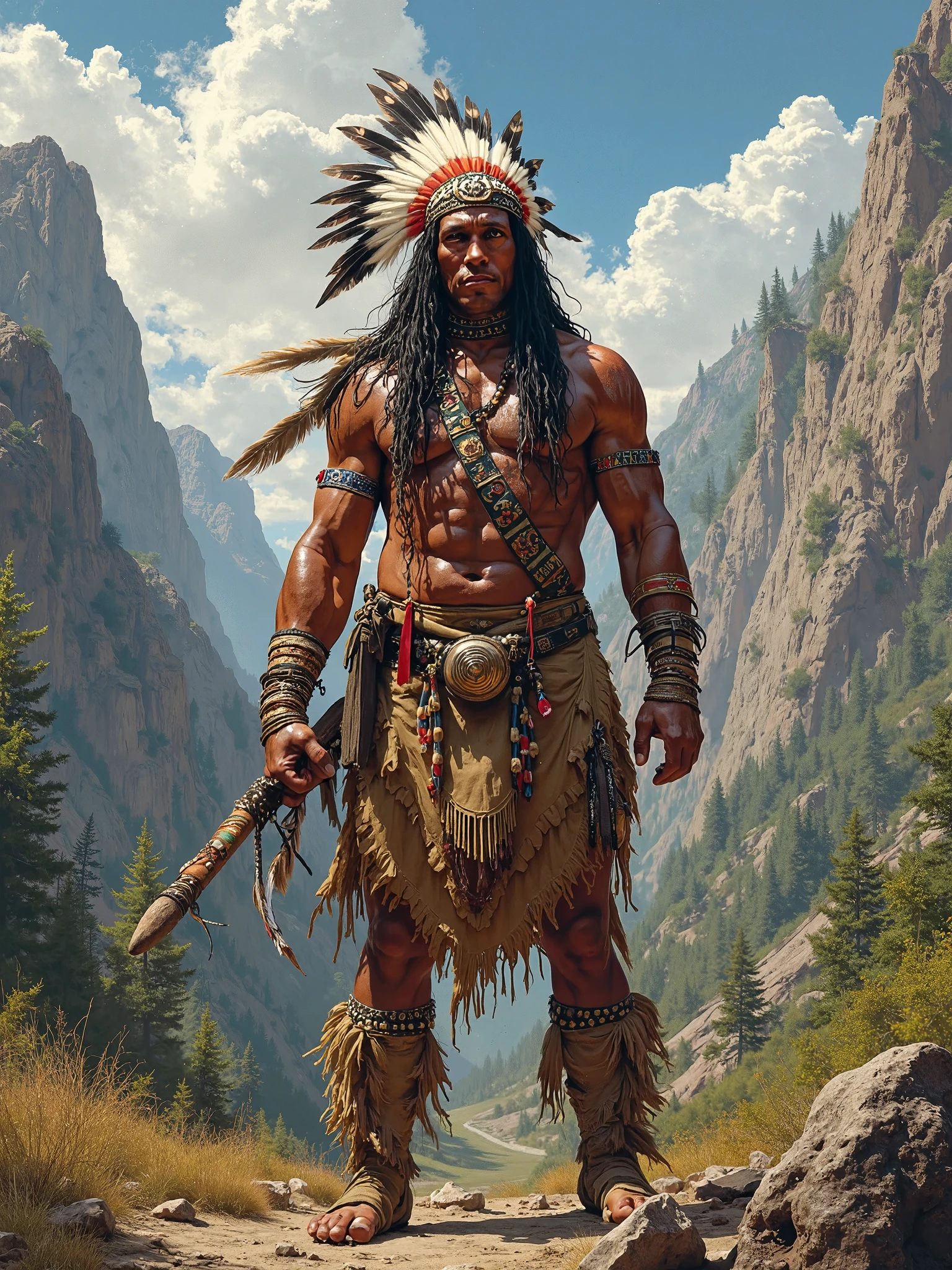 Indian warrior