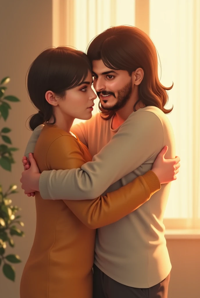 they are dancing together in a dark room with a black background, charli bowater and artgeem, set at night, beautiful, by Nele Zirnite, beautifully, lit from the side, by Amelia Peláez, malika favre, at night, set on night, love scene, more details, they are in love, by Giorgio Cavallon