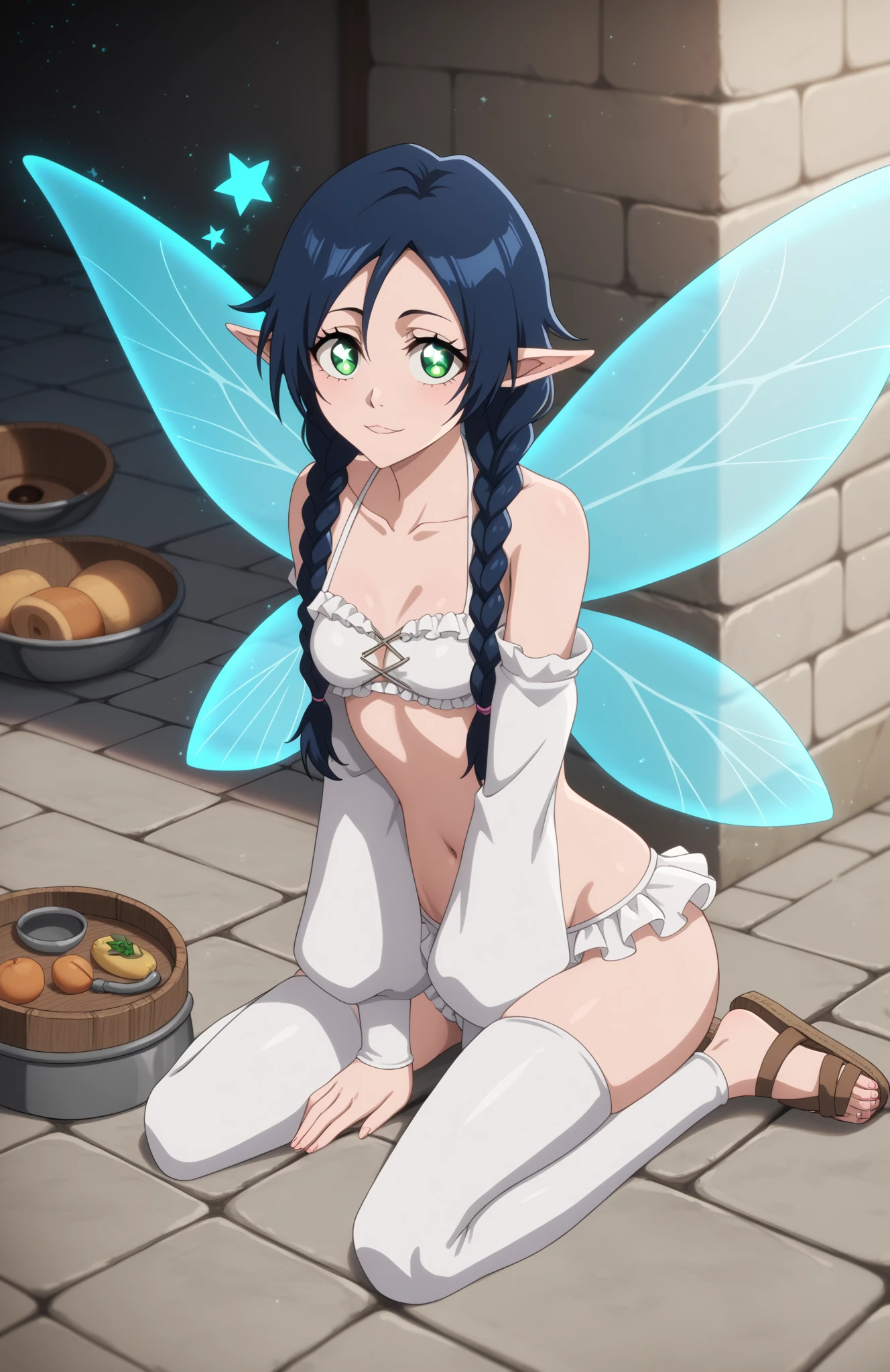 (((Completely naked：１８ban)))、girl、Ocean、(((Fairy Feathers：Fairy))),Long Hair,((()))、10 years old、,(((fullbodye organ)))、Nipples