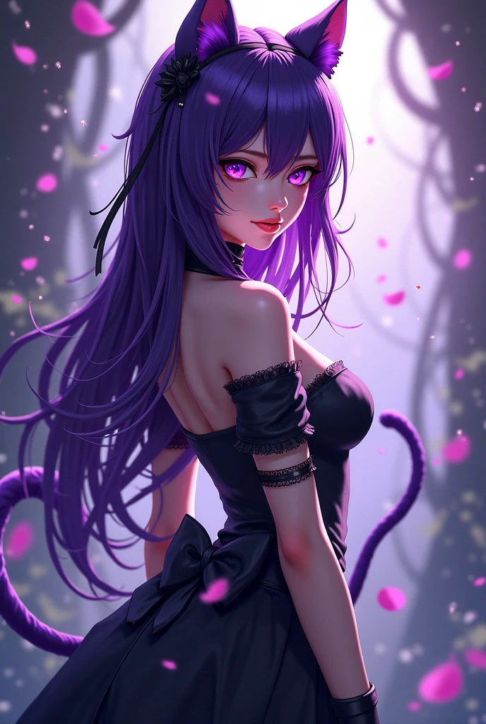 𝔸 𝕒𝕟𝕚𝕞𝕖 𝕨𝕠𝕞𝕒𝕟 𝕥𝕙𝕒𝕥 𝕙𝕒𝕤 𝕡𝕦𝕣𝕡𝕝𝕖 𝕙𝕒𝕚𝕣 𝕒𝕟𝕕 𝕓𝕣𝕠𝕨𝕟 𝕤𝕜𝕚𝕟٫ 𝕙𝕠𝕣𝕟𝕤 𝕒𝕟𝕕 𝕒 𝕥𝕒𝕚𝕝 