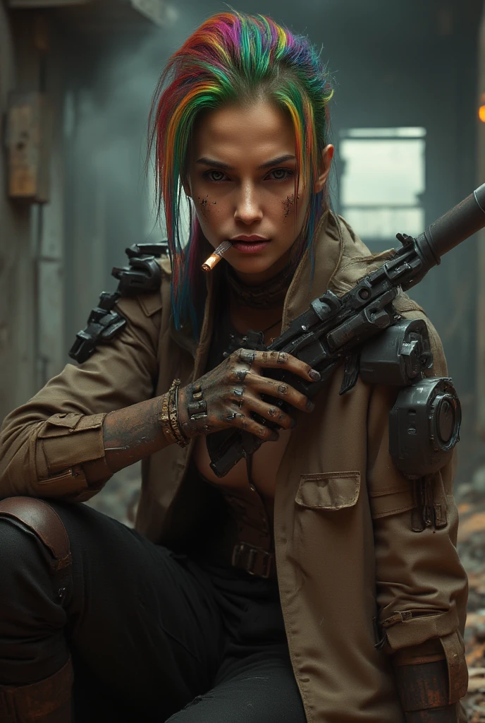 Caveira, sete cores, neon borders, fantasia, arte digital, WLOP, Artgerm, ultra detalhado, hiper realista, octane rendering, motor irreal, obra-prima, premiado, alta qualidade, HDR, 8K